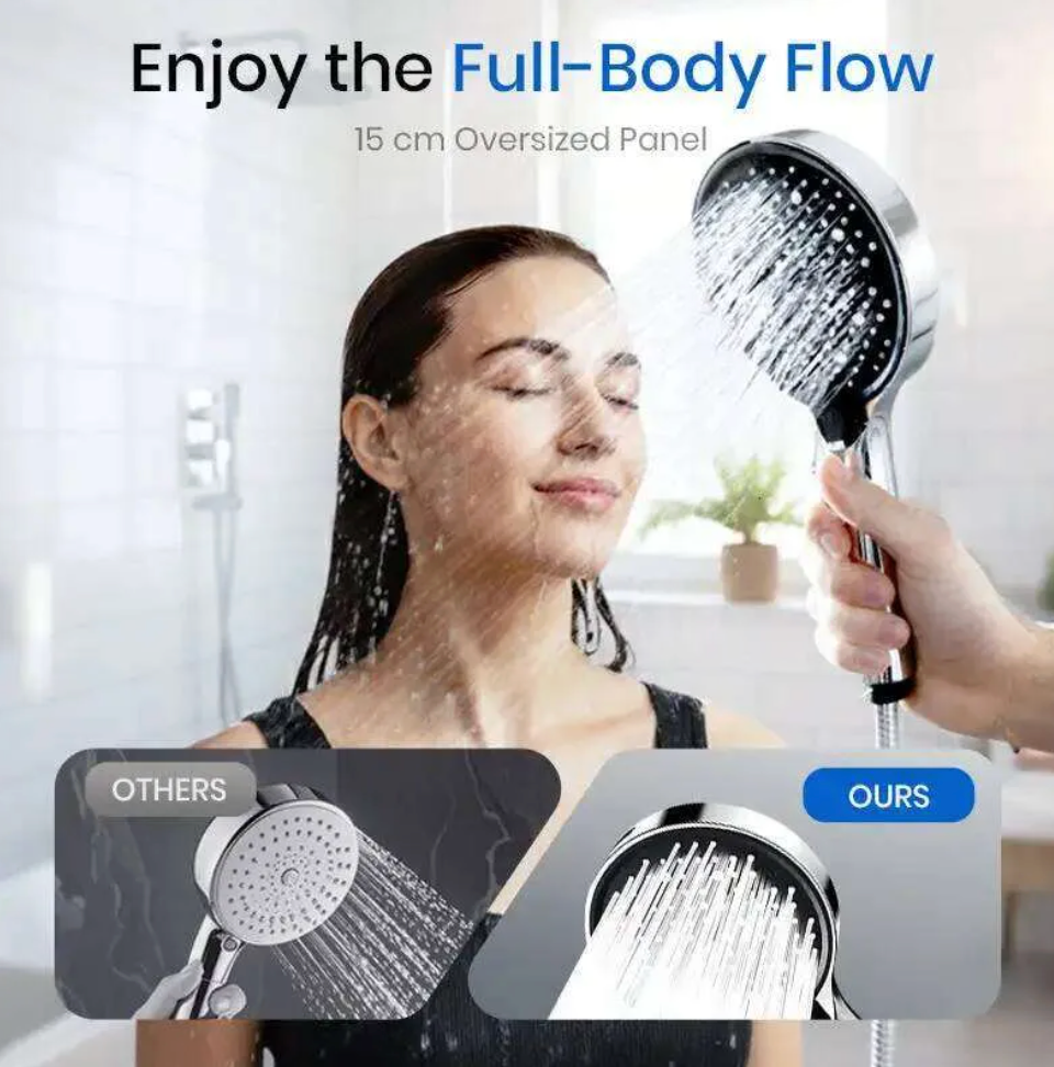 Luxury 7- way Adjustable Multifunctional Shower Head