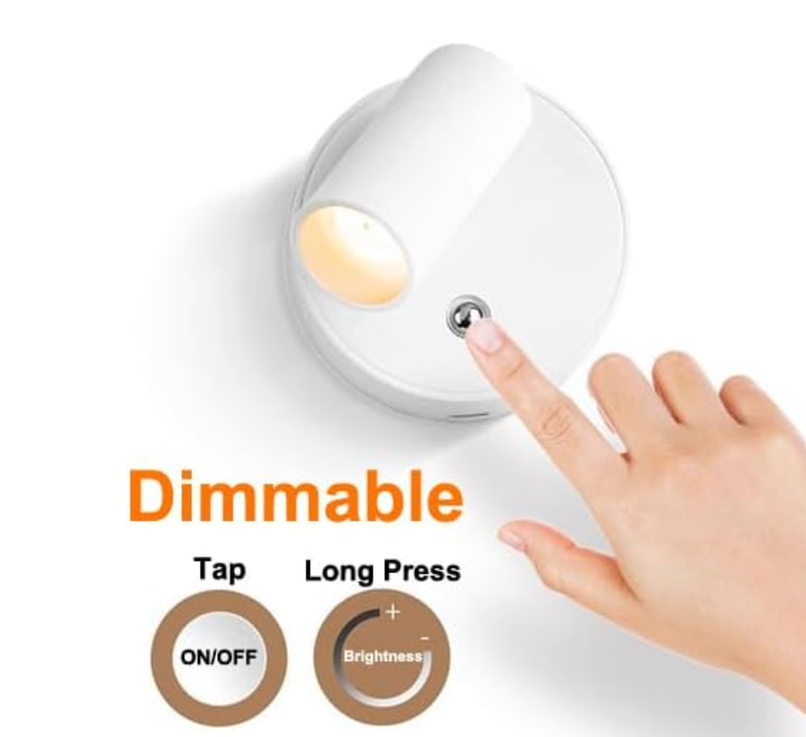 ''Reachargeable Magnetic LED Wall Light For Home