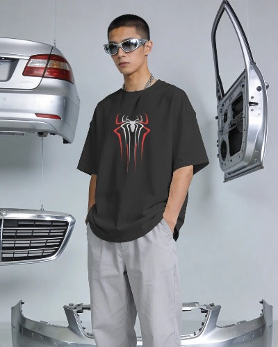 [40% OFF] SPIDERMAN Oversized Standard T-Shirt