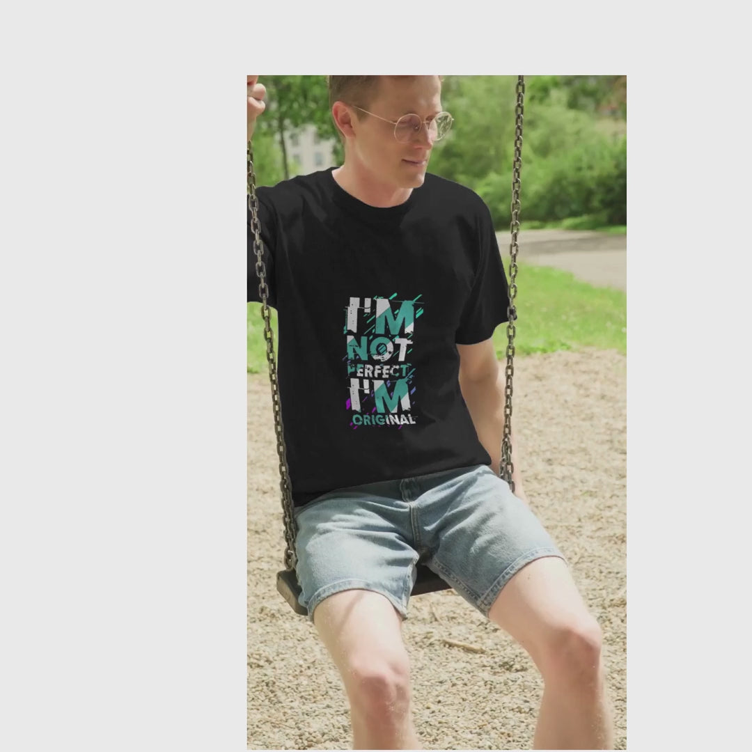 [50% OFF ] NOT PERFECT I'M ORIGINAL Classic Crew T-Shirt